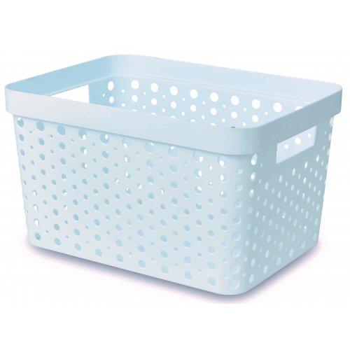 CANASTO SIN TAPA BLANCO 36x26x20CM