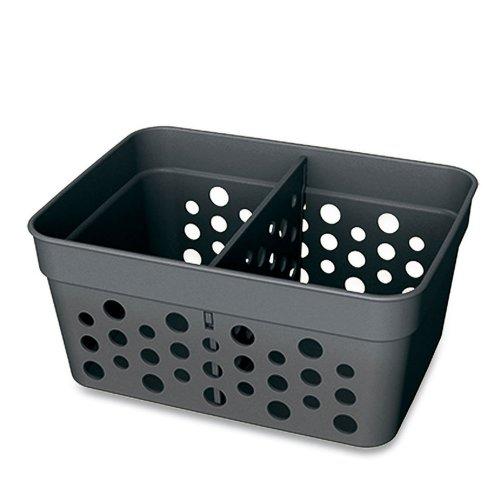 ORG 2 DIV. NEGRO 12x9x6 CM
