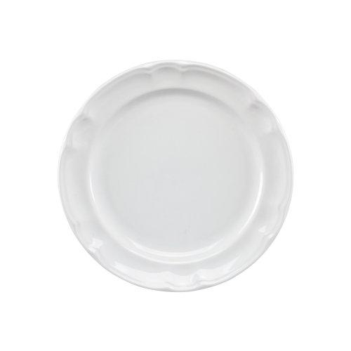 CERAMICA BARROCO PLATO PLAYO 27 CM BLANCO