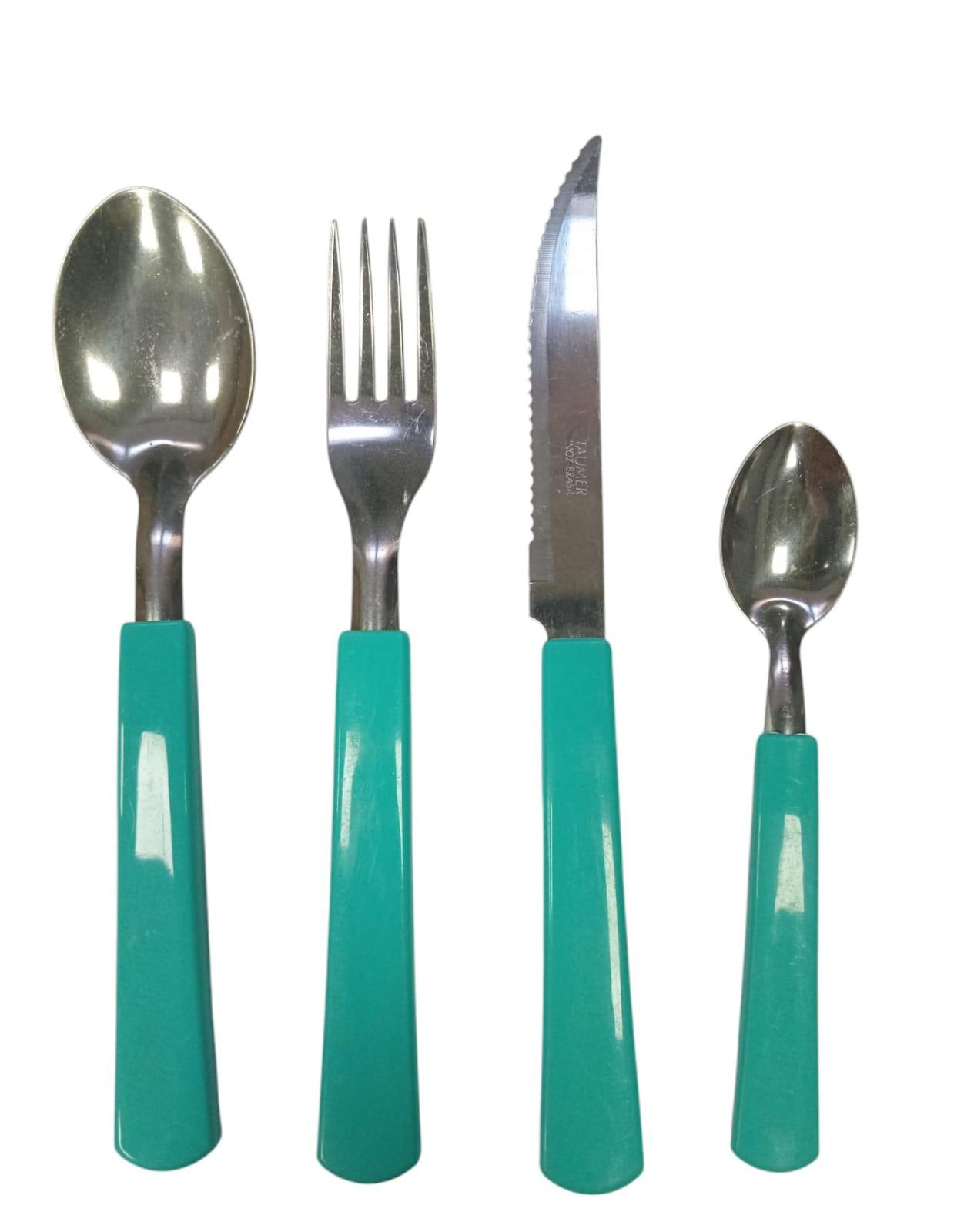 TENEDOR DE MESA VERDE AGUA Mod. VIVENCE