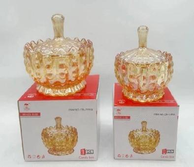 CARAMELERA AMBAR 10*10.5CM BURBUJAS