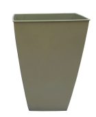 MACETA PIRAMIDAL 25x25 CM CEMENTO
