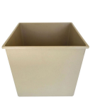 MACETA CUBO 25x25 CM ARENA