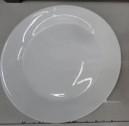 PLATO PLAYO CERAMICA BLANCA 23CM