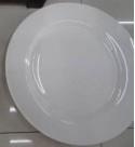 PLATO PLAYO CERAMICA BLANCA 26.6CM