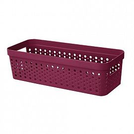 CANASTO SIN TAPA BORDO 34x14x9.5CM