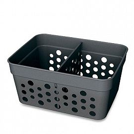 ORG 2 DIV. NEGRO 12x9x6 CM