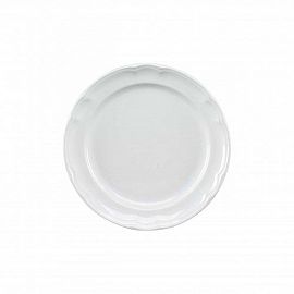 CERAMICA BARROCO PLATO POSTRE 19.5 ML BLANCO