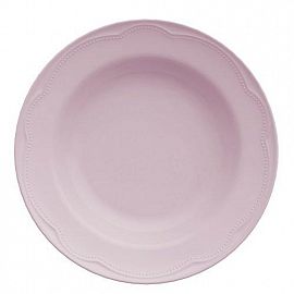 COTTAGE PLATO HONDO 23 CM ROSA