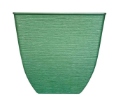 MACETA OWEN 25 CM VERDE METAL